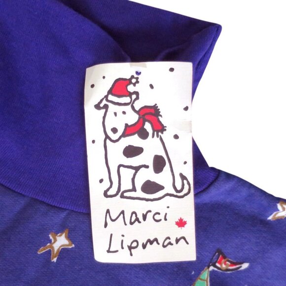 Vintage Marci Lipman Unicorn Turtleneck Sweatshirt Youth M - Picture 2 of 8